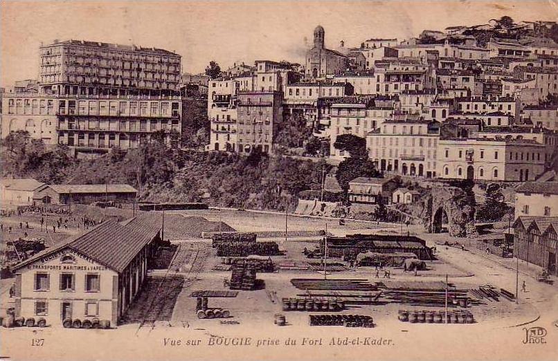 Algérie - Vue sur Bougie prise du Fort Abd el Kader