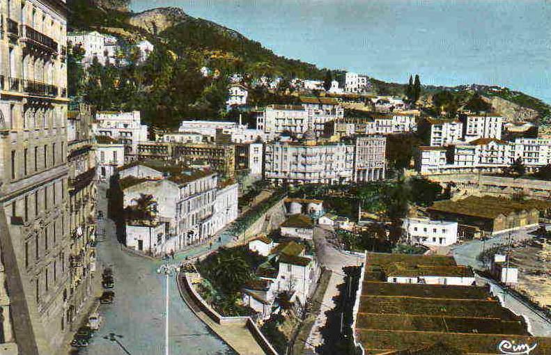 AFRIQUE. ALGERIE. BEJAIA. Vue Générale. Carte Dentelée.