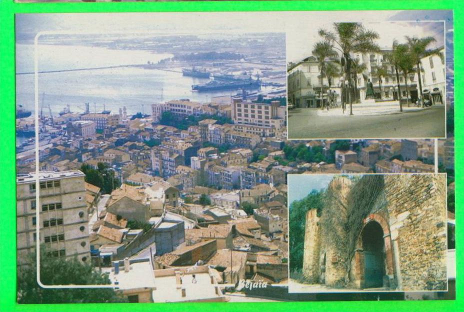 BEJAIA, ALGÉRIE - VUE DE LA VILLE - 3 MULTIVUES - PHOTO,  RAFIK ZAIDI -