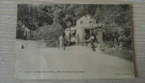 ALGERIE - BLIDA - GORGES DE LA CHIFFA - HOTEL DU RUISSEAU DES SINGES - MONTREURS DE SINGES