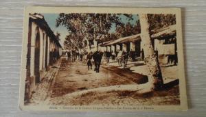ALGERIE - BLIDA - INTERIEUR DE LA CASERNE SALIGNAC FENELON - LES ECURIES DE LA 5e BATTERIE
