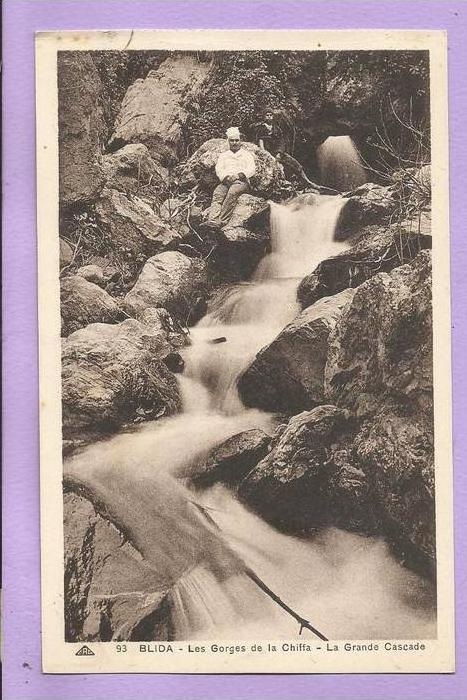 Algérie - Les Gorges de la Chiffa - la Grande Cascade