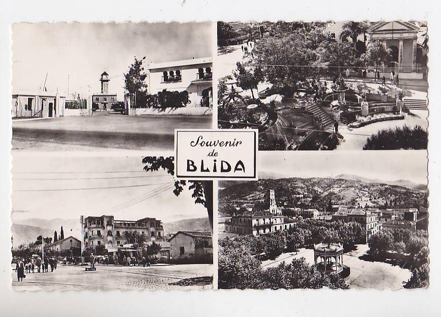 BLIDA  CARTE MULTIVUES