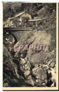 CPA Blida Gorges de la Chiffa L'Hotel et l'Oued Tarmesguida