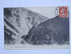 CPA - ENVIRONS DE BLIDA - GORGES DE LA CHIFFA PRES DU RUISSEAU DES SINGES