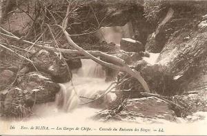 BLIDA - GORGES DE LA CHIFFA - CASCADE DU RUISSEAU DES SINGES
