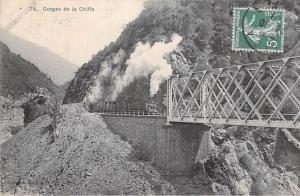 Afrique-Algérie  (Blida) Gorges de La Chiffa  (chemin de fer train vapeur)(Collection Idéale P-S n°74)*PRIX FIXE