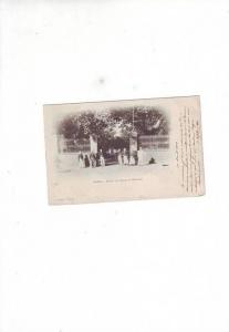 lot 147 CPA  entrée du depot de remonte animée