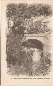 Algérie - BLIDA - Les Gorges de la Chiffa - Hôtel et Ruisseau des Singes