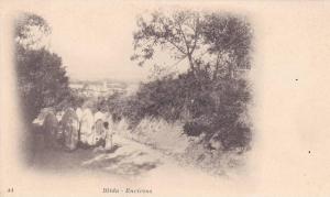 CPA  AFRIQUE. ALGERIE.BLIDA. ENVIRONS