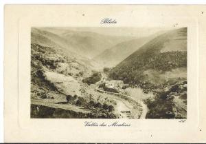 cp Afrique Algérie BLIDA Vallée des moulins ( à eau , montagne ) verdatre