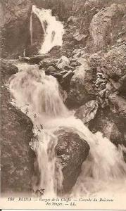 BLIDA - LES GORGES DE LA CHIFFA - CASCADE DU RUISSEAU DES SINGES