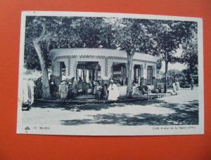 algerie blida  cafe arabe