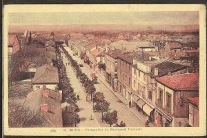 - CPA ALGERIE - Blida, perspective du boulevard Trumelet