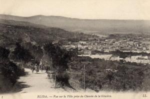 ALGERIE BLIDA - Vue sur la ville prise du Chemin de la Glacière Anes