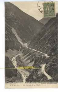 CPA   ALGERIE  BLIDA  les gorges de la Chiffa -