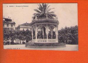 1 cpa blida kiosque de musique