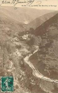 CPA / ALGERIE -  BLIDA -  LA VALLEE DES MOULINS, LE BARRAGE