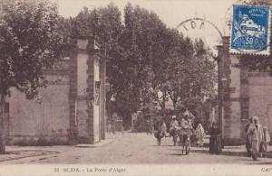 Blida  (Algérie) La Porte d ' Alger  - (animée)