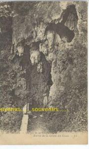 CPA  ALGERIE   BLIDA   Gorges de la Chiffa enrée de la Grotte des Lions