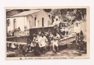 Blida Algérie - Les Gorges de la Chiffa - Ruisseau des Singes - l'Hôtel -  2 scans -