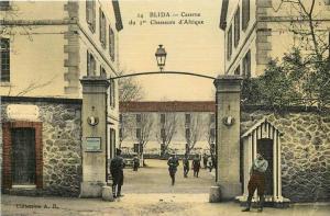 CPA ALGERIE / Blida / RARE CARTE TOILÉE