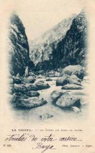 LA CHIFFA  -  Les Gorges aux Mines de Cuivre