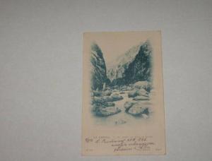 CPA POSTCARD AFRIQUE ALGERIE env BLIDA 1903 LA CHIFFA LES GORGES AUX MINES DE CUIVRE