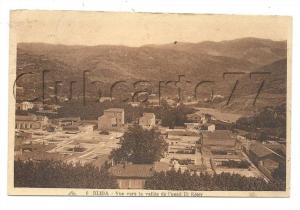 Blida (Algérie)  Vue vers la vallée de l'Oued El Kébir en 1929 (animé).