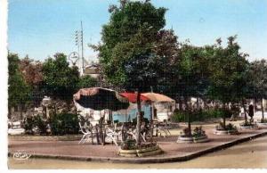 CPSM BLIDA ALGERIE PLACE VERDUN CIM 1958