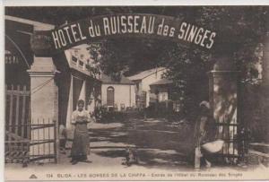 134  BLIDA  LES GORGeS DE LA CHIFFA  HOTEL DU RUISSEAU DES SINGES