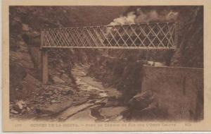 177 BLIDA  LES GORGES DE LA CHIFFA  PONT DE CHEMIN DE FER