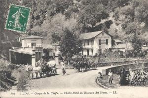 BLIDA  GORGES DE LA CHIFFA