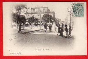 CPA Algérie - Guelma - Rue Saint louis (Editeur Geiser N°6)