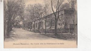 BR46163 un grande allee de l etablisement des bains  Hammam Meskoutine     2  scans