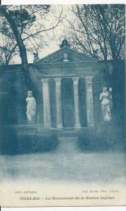Algérie - Guelma - le monument de la statue Jupiter - carter datée 28 décembre 1932