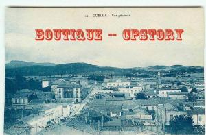 ALGERIE - GUELMA - Visuel Unique sur D* - Vue Générale - Dos Scané