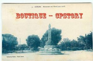 ALGERIE - GUELMA - Monument aux Morts - Dos Scané
