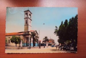 guelma - l'eglise et la rue saint augustin