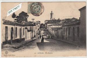 CPA/ALGERIE/GUELMA/RUE SCIPION/1906/TTB