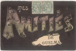 CPA MES AMITIES DE GUELMA