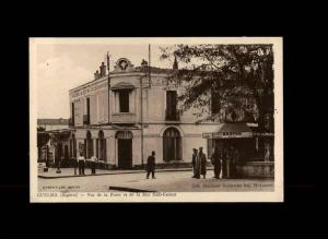 ALGERIE - GUELMA - Vue de la Poste et de la Rue Sadi-Carnot