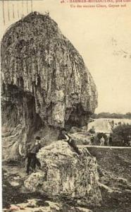 cpa-Algerie-Hammam-Meskou   tine,près  Guelma-un des anciens Cônes,Geyser tari(animée)