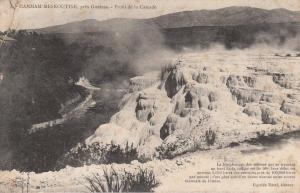 GUELMA - HAMMAM MESKOUTINE - PROFIL DE LA CASCADE