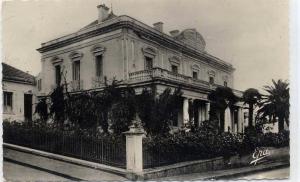 ALGERIE  GUELMA  sous-prefecture  9x14 dentelée , glaçée