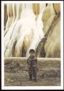 ALGERIE - Guelma - Hammam Chellala (ex. Meskhoutine) - Aqua Thiblitanae -Cascade et Enfant -Neuve