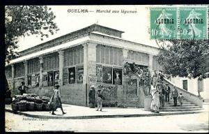 CPSM. GUELMA. Marché aux légumes. / Ed. Richardot.