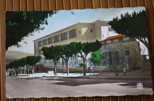 CPSM de GUELMA constantinois EX COLONIE FRANCAISE ALGERIE école ANATOLE FRANCE