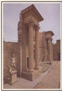 ALGERIE GUELMA Théâtre Romain cpm couleur