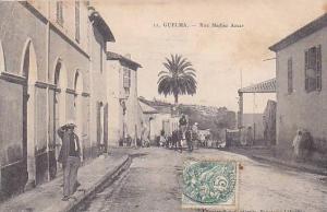 ALGERIE.GUELMA.RUE MEDJEZ AMAR.... petit  pli coin haut gauche